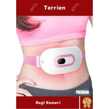 Terrien Premium Yeni Seri Dijital Bel Sırt Kas Karın Ağrı Sıcaklık Titreşim Ayarı Masaj Özellik Adet Kemeri