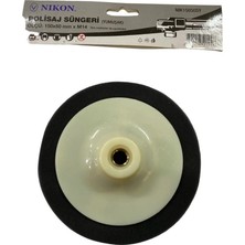 Belle Fusion Mey Ithalat® Nikon 15050SY Polisaj Süngeri 150 mm Siyah Yumuşak