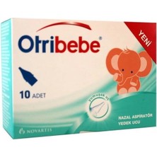 Belle Fusion Mey Ithalat® Otribebe Nazal Burun Aspiratörü Yedek Ucu 10 Adet