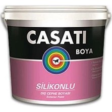 Belle Fusion Mey Ithalat® Casati Silikonlu Dış Cephe Boyası 15 Litre Beyaz