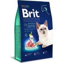 Brit Premium By Nature Storozde Brit Premium 8 kg By Nature Hassas E Sahip Kediler Için, Kuzu Etli Kuru Mama