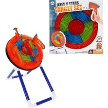 Belle Fusion Mey Ithalat® 11912 Sun-Aoj-Dart Target Set Axes N Stars Ayaklı