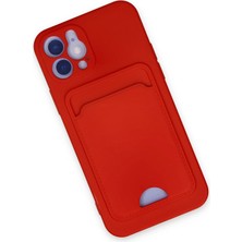 Najmaddin Newface Iphone 12 Kılıf Kelvin Kartvizitli Silikon - Kırmızı