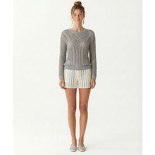 Yargıcı Regular Bisiklet Yaka Uzun Kol Kazak