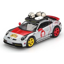 K-Yonlineticaret Mini Gt 1/64 Porsche 911 Dakar ''uncle Rally'' Blister Paket