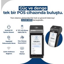 Hugin S1 Nesil Android Yazarkasa 5000 mAh Kapasiteli 5,5 İnç Ekranlı Termal Yazıcı