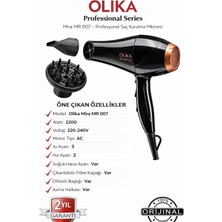 Olika Mira 2200 W Ac Motor Saç Kurutma, Fön Makinası