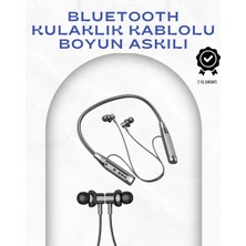 Belle Fusion Mey Ithalat® Boyun Askılı Kablosuz Kulaklık – 120 Saat Kesintisiz Müzik Keyfi