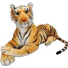 Belle Fusion Mey Ithalat® Peluş Yatan Kahverengi Kaplan