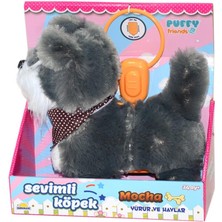 İSMİYLEAL Ismiyl S00002859 Yürüyen Sevimli Peluş Köpek Gri-Sun 255669