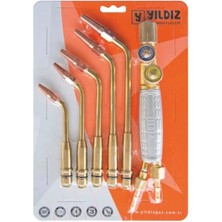 Belle Fusion Mey Ithalat® Yıldız VA615 Beşli Kaynak Hamlaç Takımı