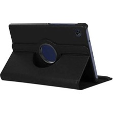AyrStore Newface Galaxy Tab A11 360 Tablet Deri Kılıf - Siyah