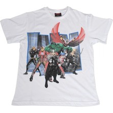 Atlantis Marvel The Avengers Tişört Beyaz