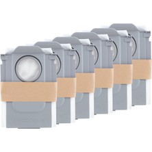 Roborock Saros 10, S8 Maxv Ultra, Qrevo, Qrevo Curv Serisi ile Uyumlu Toz Torbası *6 Adet