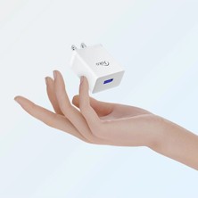 AyrStore JK77 12W + PX17 1m 2.4A USB To Lightning Kablolu Pd Şarj Cihazı