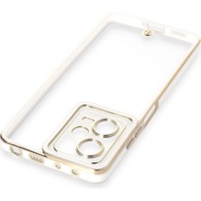 SiHako Newface Redmi Note 12 5g Kılıf Liva Lens Silikon - Beyaz