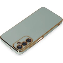 SiHako Newface Galaxy A05S Kılıf Volet Silikon - Açık Yeşil