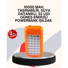 SiHako Güneş Paneli Ile Şarj Olan 32 Led’li Cihazı