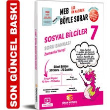 Sinan Kuzucu Yayınları 7. Sınıf Meb Böyle Sorar Sosyal Bilgiler Soru Bankası Video Çözümlü