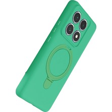 SiHako Newface Mi 14T Magsafe Standlı Kapak - Yeşil