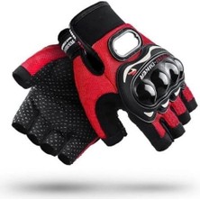 Probiker  Eldiven Yarım  Motosiklet Eldiveni Korumalı