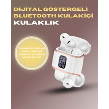 SiHako Bluetooth 5.3 Kulaklık – 4 Adet, Çift Kulaklıklı, Dijital Göstergeli, Anc + Enc
