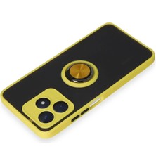 SiHako Newface C53 Kılıf Montreal Yüzüklü Silikon Kapak - Sarı