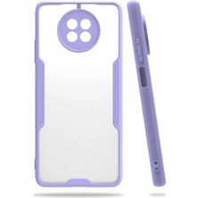 SiHako Newface Mi 10T Lite Kılıf Platin Silikon - Lila