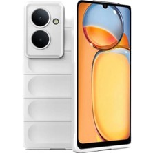 SiHako Newface Redmi 13C Kılıf Optimum Silikon - Krem