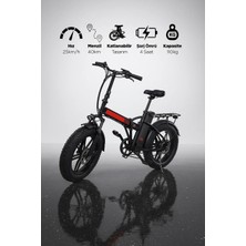 Bike - S Model Elektrikli Katlanılabilir Bisiklet