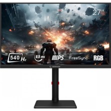 Rampage Prime PR27R540FH 540HZ 27inc 0,5ms Flat Fast IPS Fhd 1920*1080