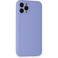 SiHako Newface Iphone 11 Kılıf Nano Içi Kadife Silikon- Lila