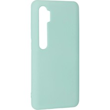 SiHako Newface Mi Note 10 Lite Kılıf Nano Içi Kadife Silikon - Turkuaz