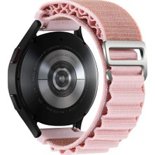 SiHako Newface Watch 22MM KR410 Kumaş Kordon - Pembe