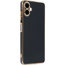 SiHako Newface Galaxy A06 Kılıf Volet Silikon - Siyah