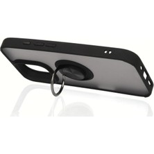 SiHako Newface Iphone 16 Kılıf Montreal Yüzüklü Silikon Kapak - Yeşil