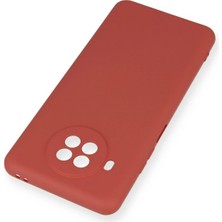 SiHako Newface Mi 10T Lite Kılıf Nano Içi Kadife Silikon - Kiremit