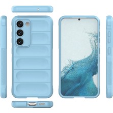 SiHako Newface Galaxy S23 Kılıf Optimum Silikon - Sky Blue