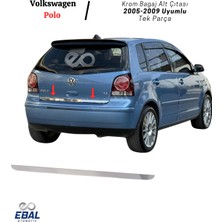 Ebal Oto Vw Polo Krom Bagaj Alt Çıtası 2005-2009 Arası P.çelik
