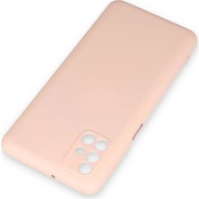 SiHako Newface Galaxy M31S Kılıf Nano Içi Kadife Silikon - Pudra