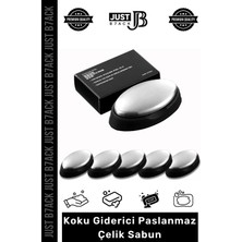Just B7ack #metalsabun Keskin Koku Giderici 304 Sınıfı Paslanmaz Çelik Çevre Dostu Tasarruf Kokusuz Metal Sabun