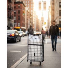 Freedom Storee Katlanabilir Yapılı Çok Amaçlı Tekerlekli Alışveriş Çantası