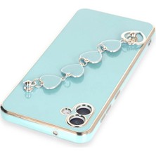 SiHako Newface Galaxy A04 Kılıf Esila Silikon - Su Yeşili