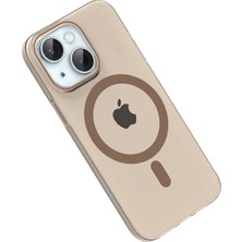 SiHako Iphone 14 Pc Blank Magsafe Kapak - Çöl Titanyum