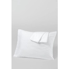 Tp Buğz Nevresim Dünyası 2 Adet Zeus Serisi Pamuk Saten Otel Yastık Kılıfı 50X70