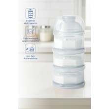Babyjem Katlı Toz Mama Kabı Beyaz