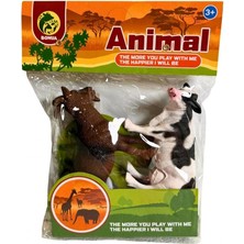 İSMİYLEAL Ismiyl Bma-11/12 Pvc Pakette Ikili Çiftlk Hayvanları -Kid 255669