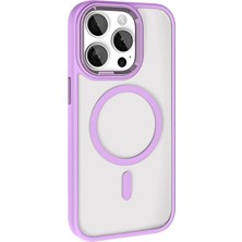 SiHako Iphone 15 Terea Magsafe Kapak - Lila