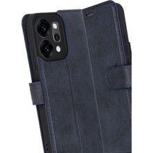 SiHako Newface Reno 14 S Kapaklı Kılıf - Lacivert