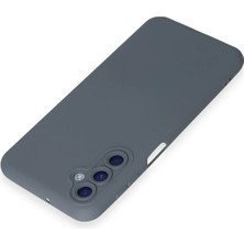 SiHako Newface Galaxy M34 5g Kılıf Nano Içi Kadife Silikon - Gri